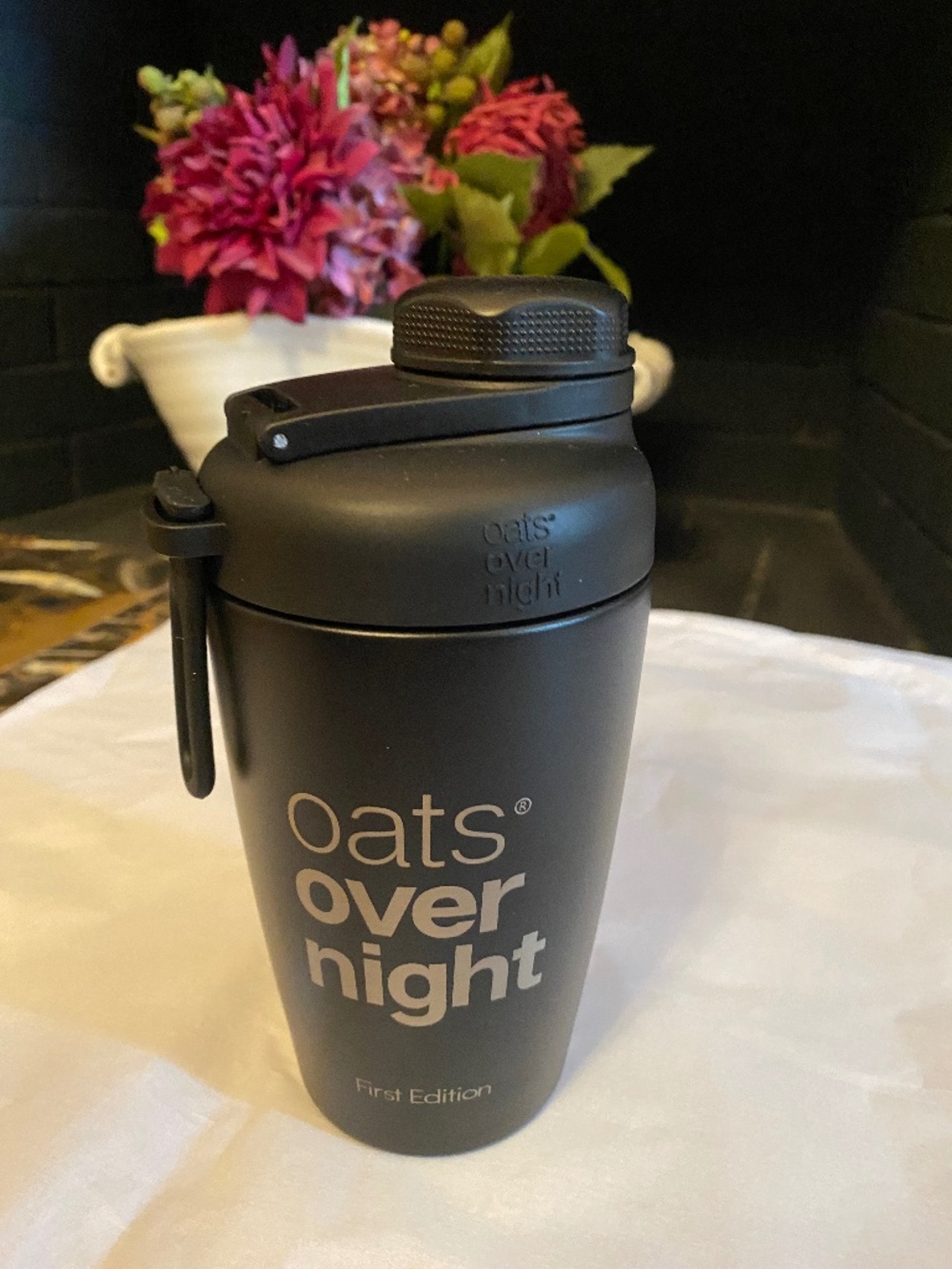 OVER NIGHT OATS SHAKER BLENDER CUP STAINLESS STEEL 1ST EDITION